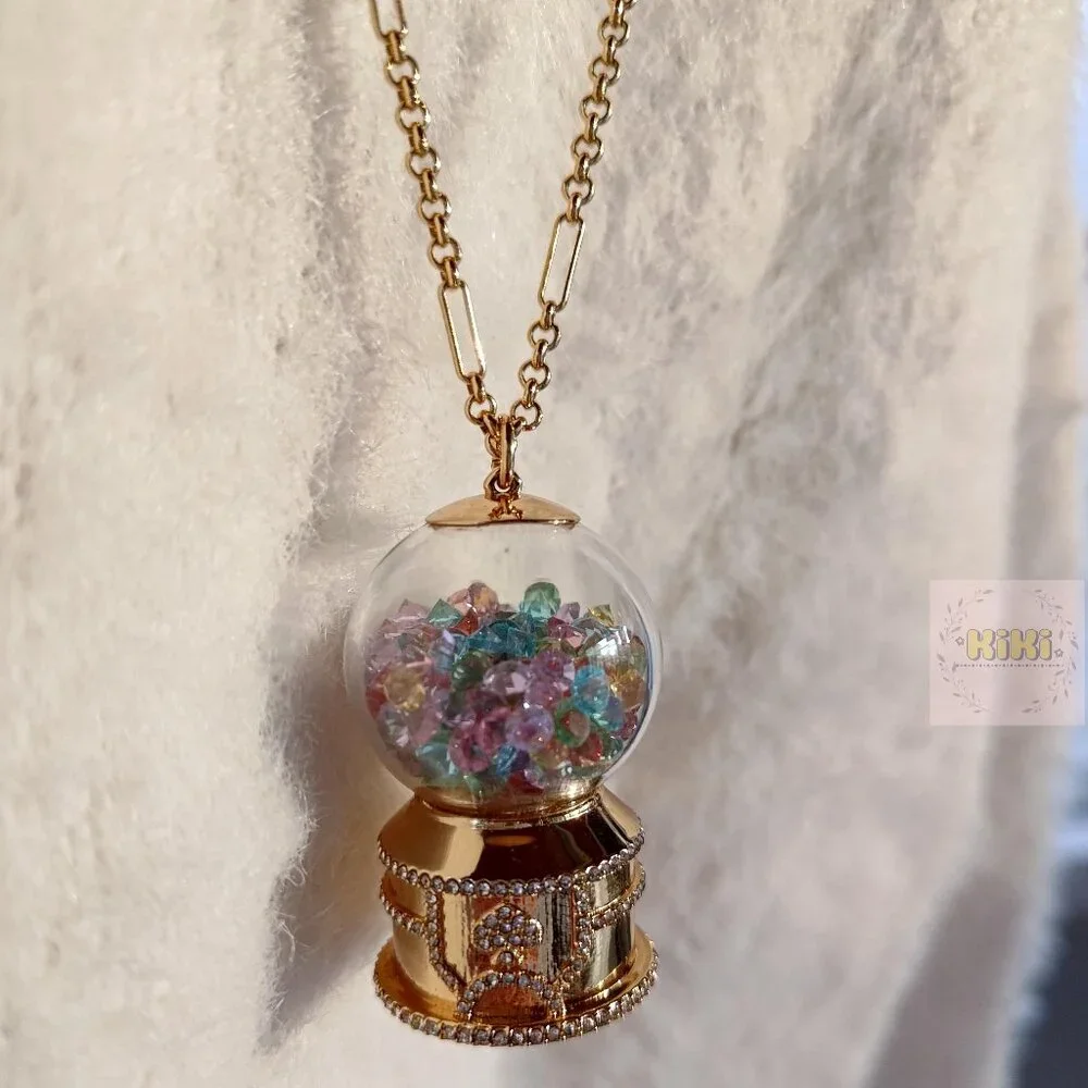 Kate Spade Treat Yourself Gumball Pendant Necklace KL122